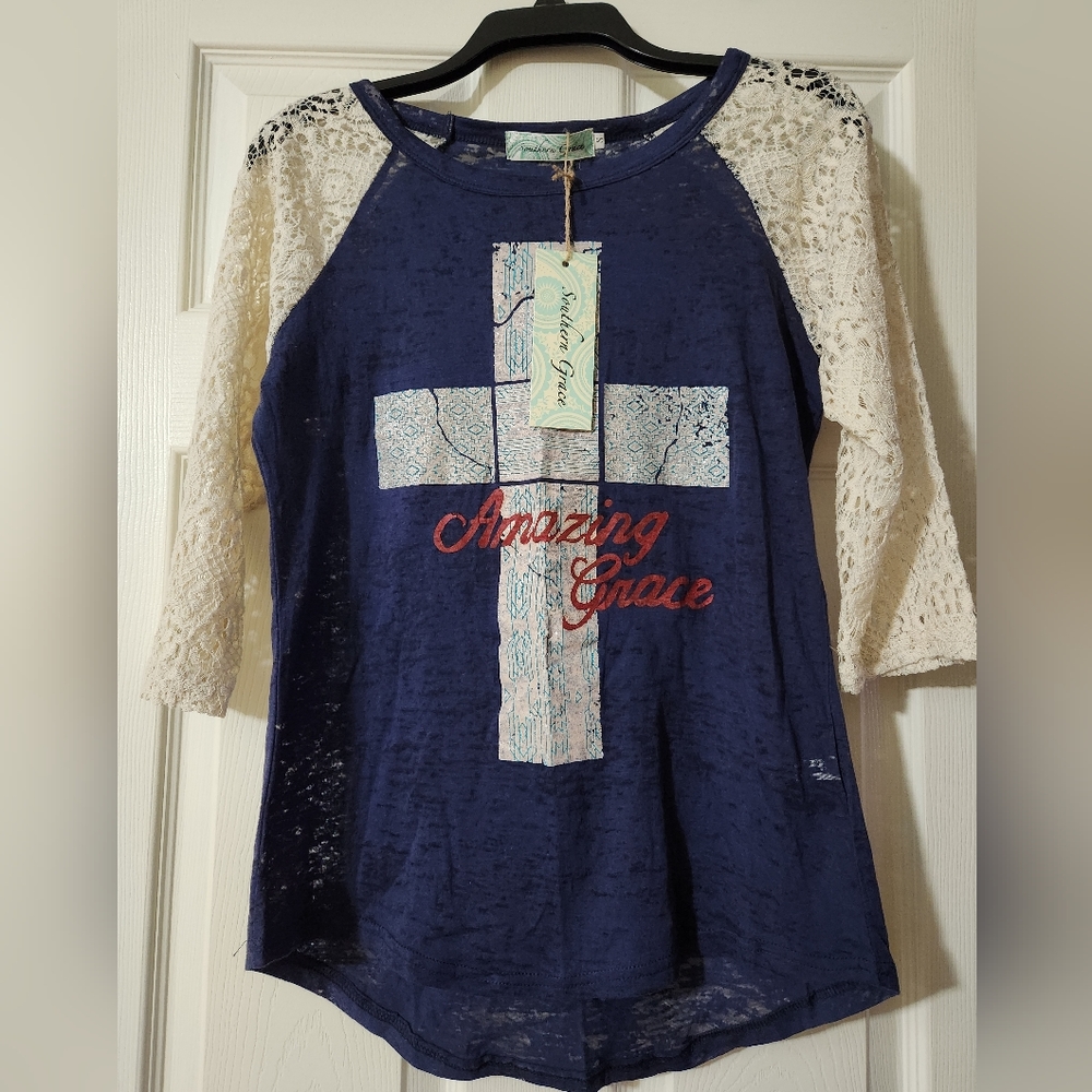 3/4 sleeve, lightweight top
